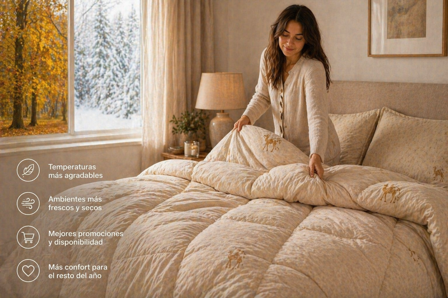 ¿Por qué esta es la mejor temporada para cambiar tu duvet?