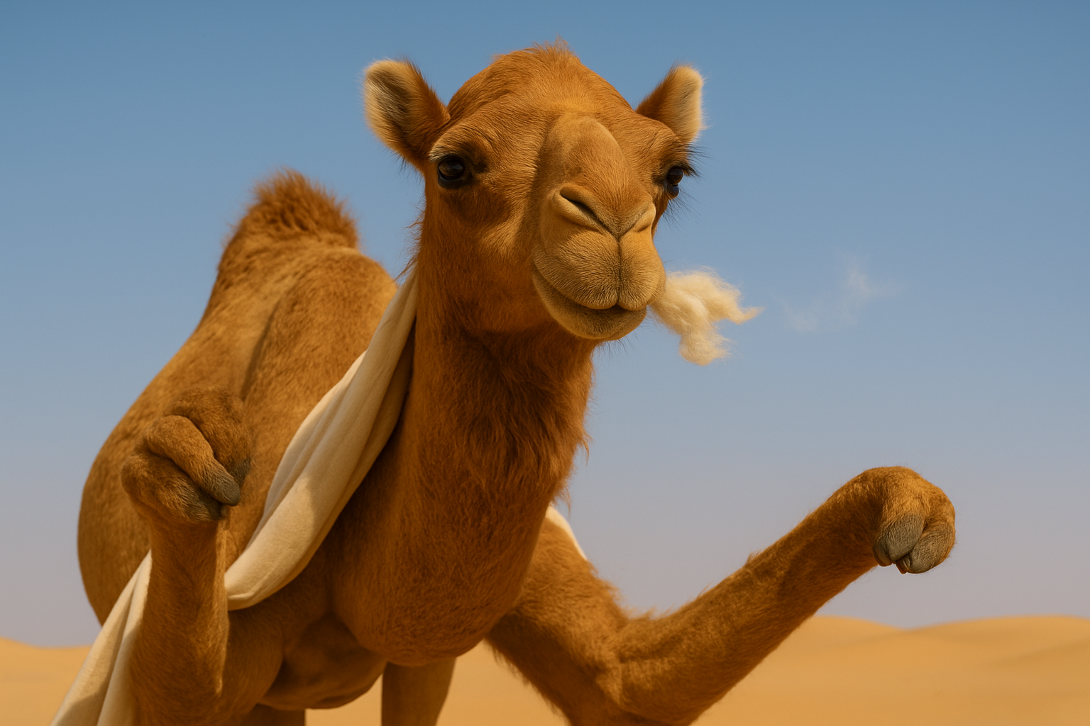 El secreto mejor guardado del desierto: por qué la lana de camello es única