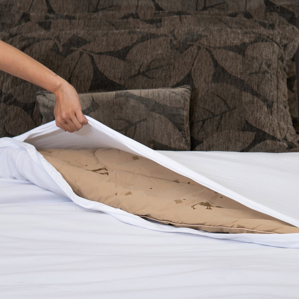 Relleno de Duvet de Lana de Camello | Ligero y Termorregulador | Duna Camel